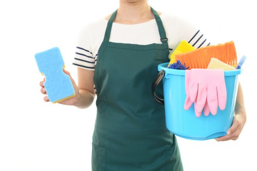 Professional upholstery cleaning equipment used on a living room sofa