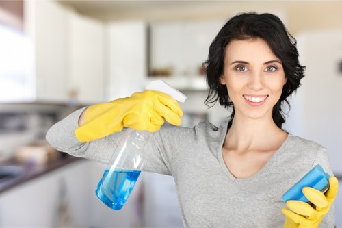 Deep cleaning oven racks and interior surfaces in Tockwell