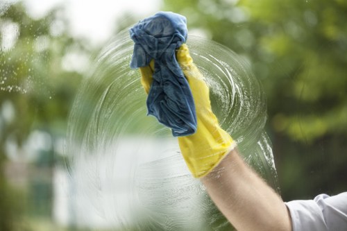 Professional communal area cleaning in a Tockwell apartment block