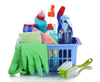 Cleaner working in a Tockwell retail or office property